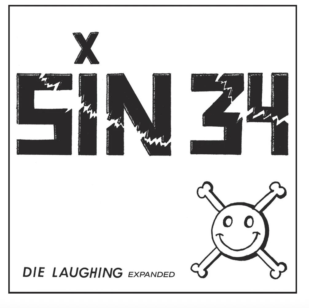 Sin 34 Die Laughing Expanded Vinyl LP – Early 80s LA Hardcore Punk